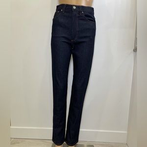 NWT - Women's TOTEME Standard Jeans / Raw Blue / Size 28/32